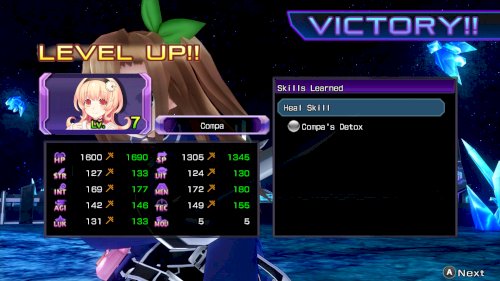 Screenshot of Hyperdimension Neptunia Re;Birth1