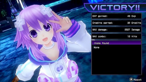 Screenshot of Hyperdimension Neptunia Re;Birth1