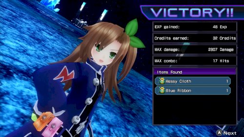 Screenshot of Hyperdimension Neptunia Re;Birth1