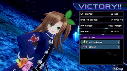 Screenshot of Hyperdimension Neptunia Re;Birth1