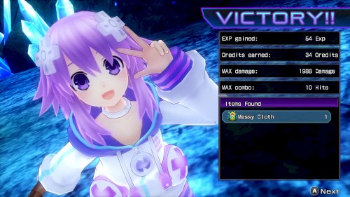 Screenshot of Hyperdimension Neptunia Re;Birth1