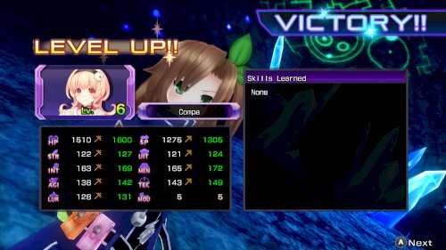 Screenshot of Hyperdimension Neptunia Re;Birth1