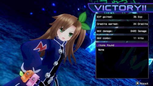 Screenshot of Hyperdimension Neptunia Re;Birth1