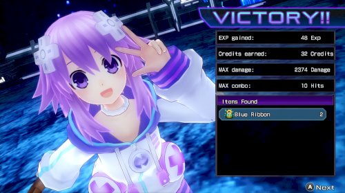 Screenshot of Hyperdimension Neptunia Re;Birth1