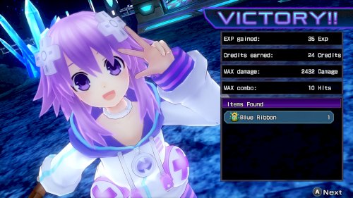 Screenshot of Hyperdimension Neptunia Re;Birth1