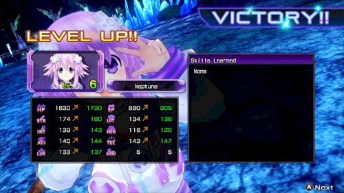 Screenshot of Hyperdimension Neptunia Re;Birth1