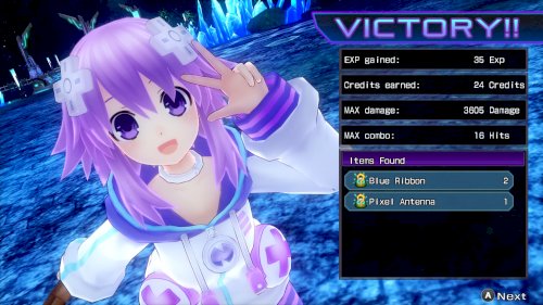 Screenshot of Hyperdimension Neptunia Re;Birth1