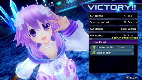 Screenshot of Hyperdimension Neptunia Re;Birth1