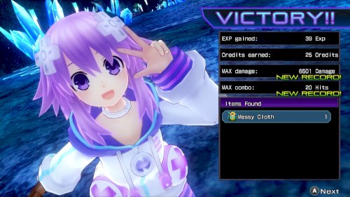 Screenshot of Hyperdimension Neptunia Re;Birth1