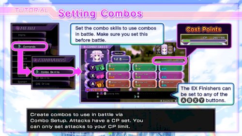 Screenshot of Hyperdimension Neptunia Re;Birth1