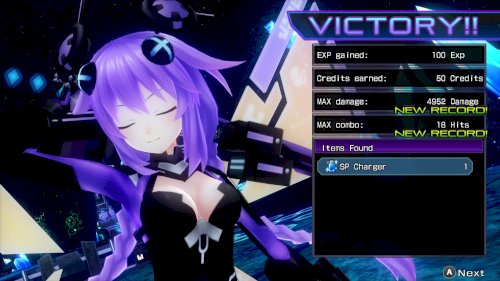 Screenshot of Hyperdimension Neptunia Re;Birth1