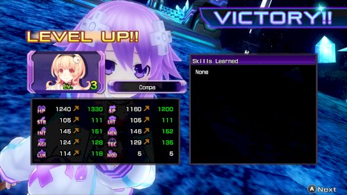 Screenshot of Hyperdimension Neptunia Re;Birth1