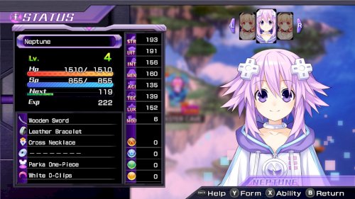 Screenshot of Hyperdimension Neptunia Re;Birth1