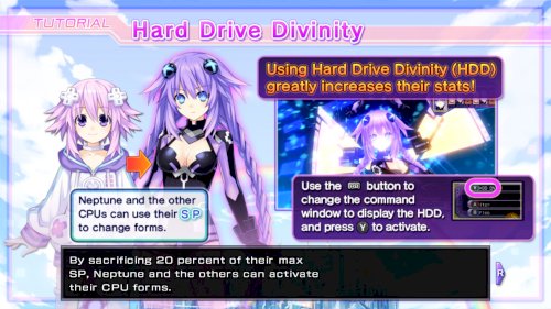 Screenshot of Hyperdimension Neptunia Re;Birth1