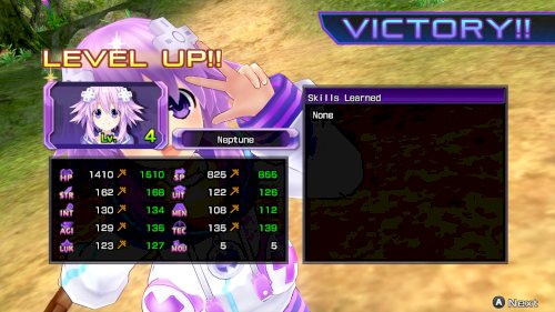 Screenshot of Hyperdimension Neptunia Re;Birth1