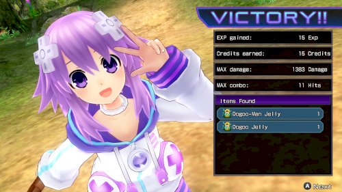 Screenshot of Hyperdimension Neptunia Re;Birth1