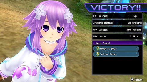 Screenshot of Hyperdimension Neptunia Re;Birth1