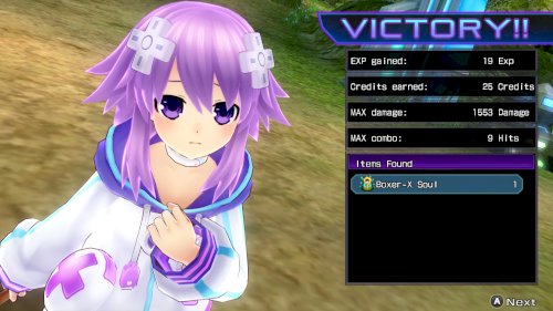 Screenshot of Hyperdimension Neptunia Re;Birth1