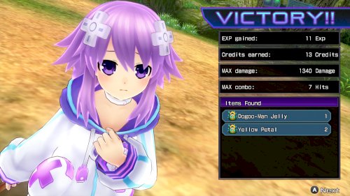 Screenshot of Hyperdimension Neptunia Re;Birth1