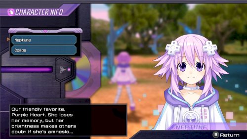 Screenshot of Hyperdimension Neptunia Re;Birth1