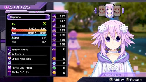 Screenshot of Hyperdimension Neptunia Re;Birth1