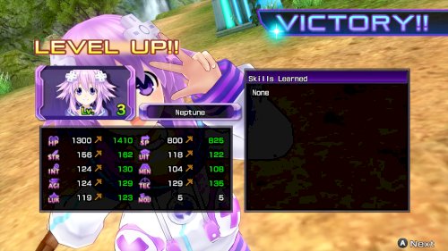 Screenshot of Hyperdimension Neptunia Re;Birth1