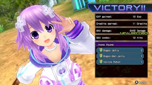 Screenshot of Hyperdimension Neptunia Re;Birth1