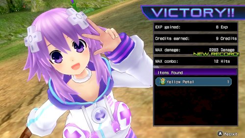 Screenshot of Hyperdimension Neptunia Re;Birth1