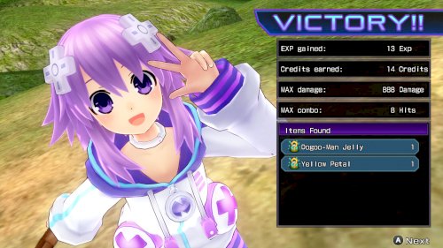 Screenshot of Hyperdimension Neptunia Re;Birth1