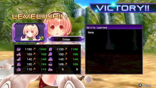 Screenshot of Hyperdimension Neptunia Re;Birth1