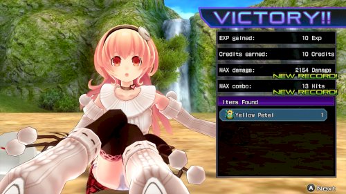 Screenshot of Hyperdimension Neptunia Re;Birth1