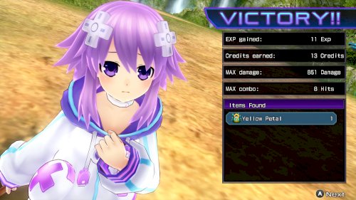 Screenshot of Hyperdimension Neptunia Re;Birth1