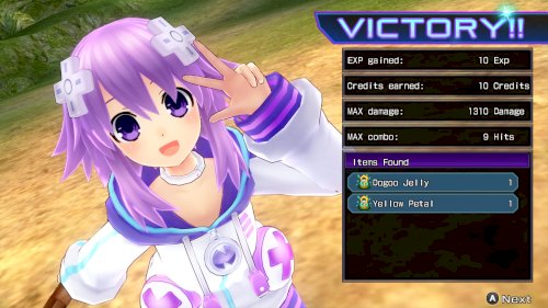 Screenshot of Hyperdimension Neptunia Re;Birth1