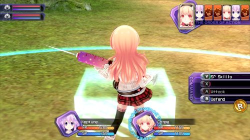 Screenshot of Hyperdimension Neptunia Re;Birth1