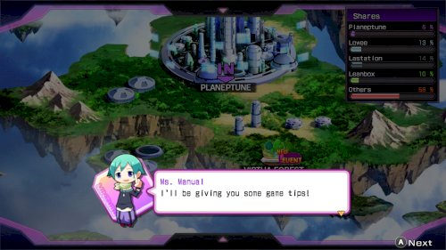 Screenshot of Hyperdimension Neptunia Re;Birth1