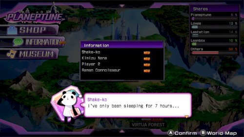 Screenshot of Hyperdimension Neptunia Re;Birth1