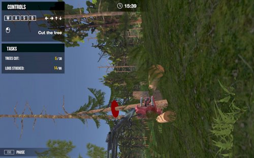 Screenshot of Forest Harvester Simulator