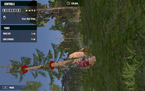 Screenshot of Forest Harvester Simulator