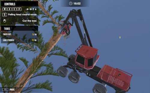 Screenshot of Forest Harvester Simulator