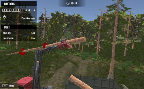 Screenshot of Forest Harvester Simulator