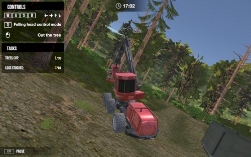 Screenshot of Forest Harvester Simulator