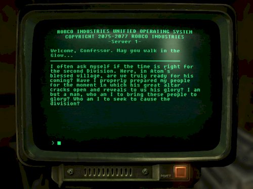 Screenshot of Fallout 3