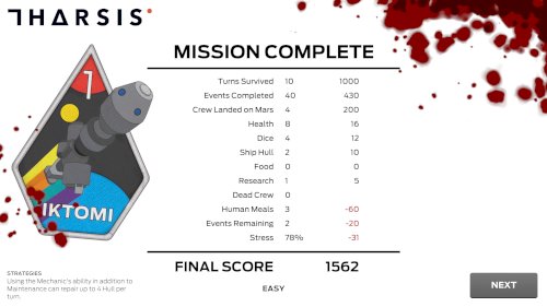 Screenshot of Tharsis