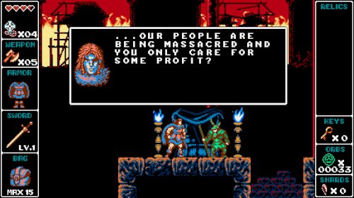 Screenshot of Odallus: The Dark Call