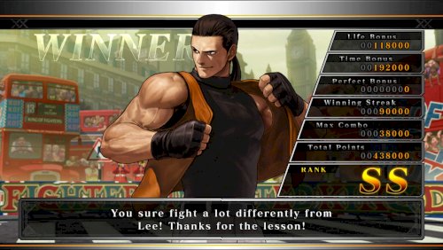 Screenshot of THE KING OF FIGHTERS XIII STEAM EDITION