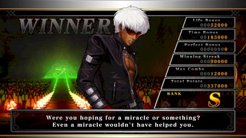 Screenshot of THE KING OF FIGHTERS XIII STEAM EDITION