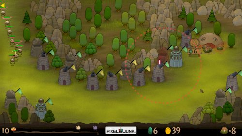 Screenshot of PixelJunk™ Monsters Ultimate