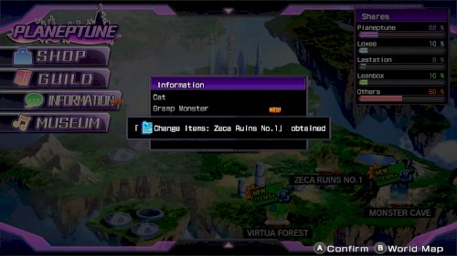 Screenshot of Hyperdimension Neptunia Re;Birth1