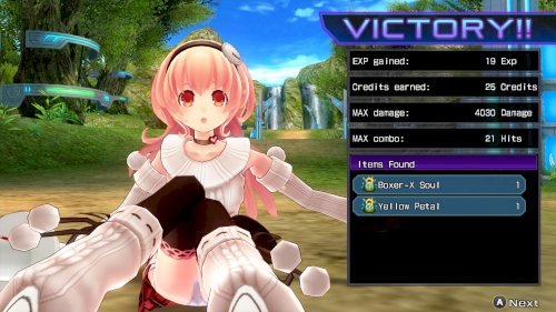 Screenshot of Hyperdimension Neptunia Re;Birth1