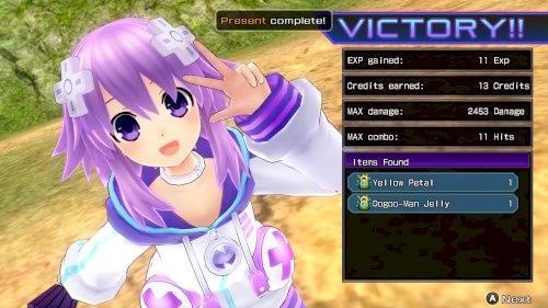 Screenshot of Hyperdimension Neptunia Re;Birth1